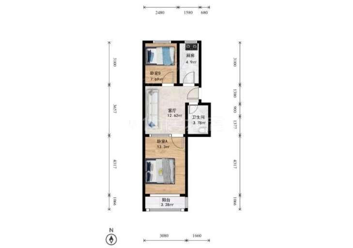 整租·旧宫新苑(南区)