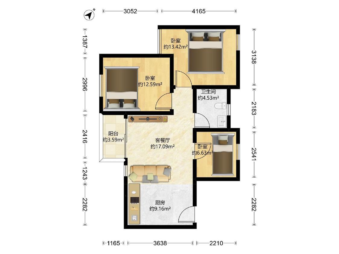 整租·天河广场