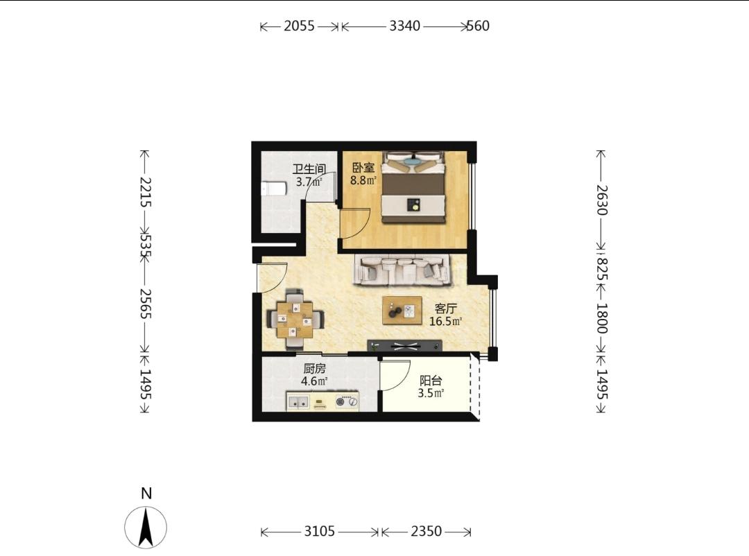 整租·保利海上五月花(二期)
