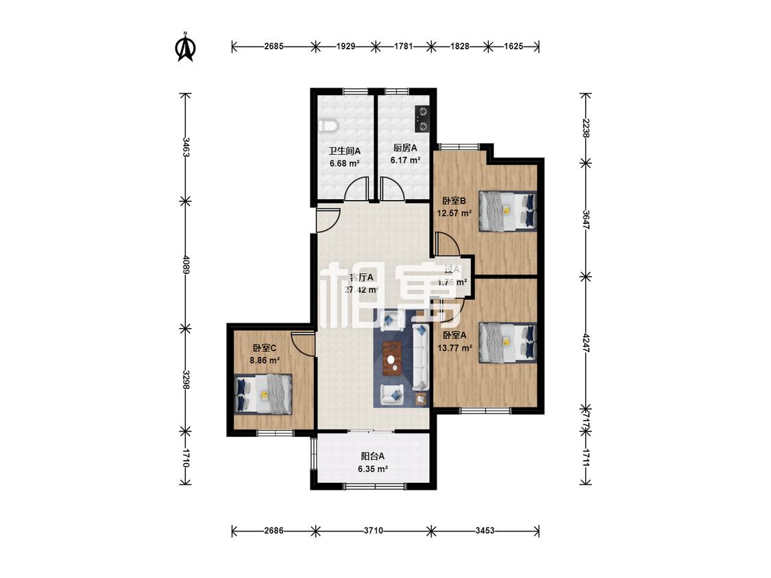整租·德信泊林印象