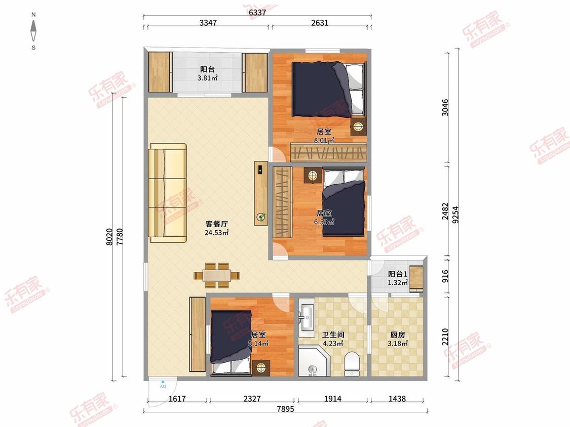 整租·新湖丽园