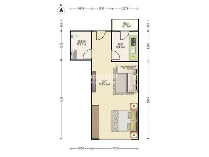 整租·万柳蜂鸟家园