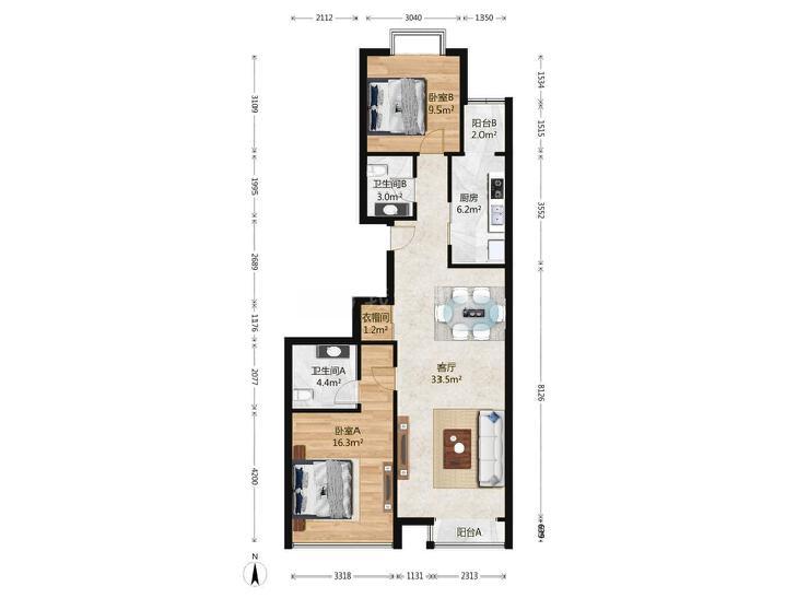 整租·阳光丽景