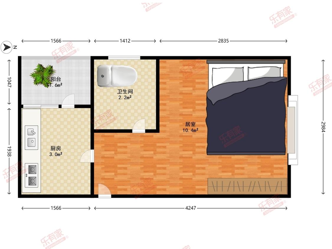 整租·东方美地苑