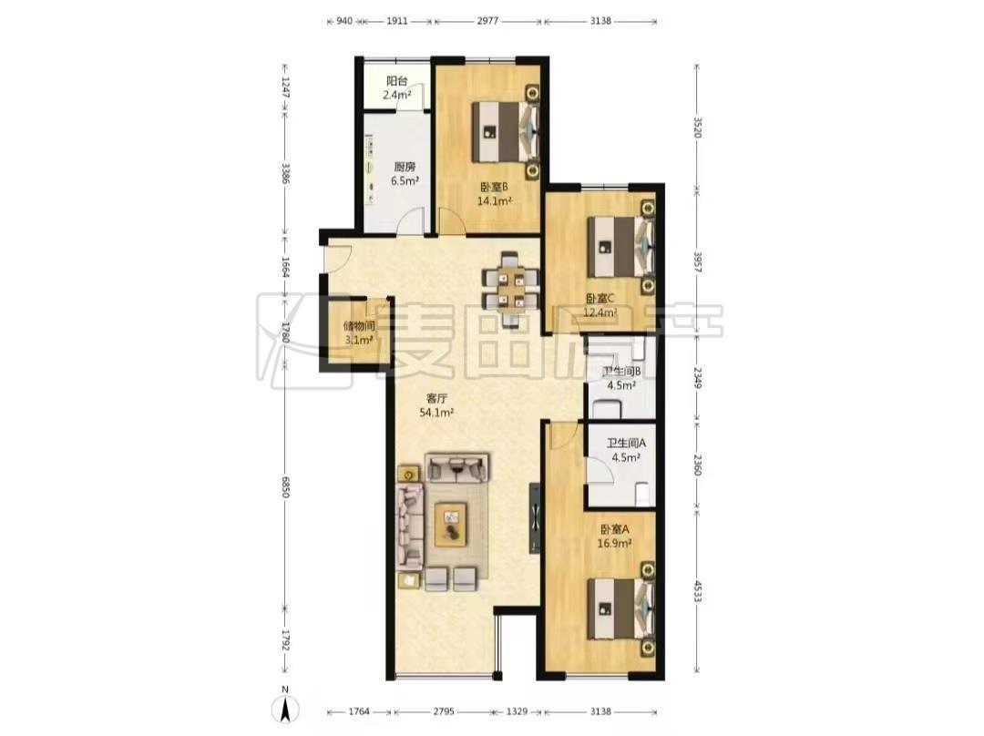 整租·世纪新景园