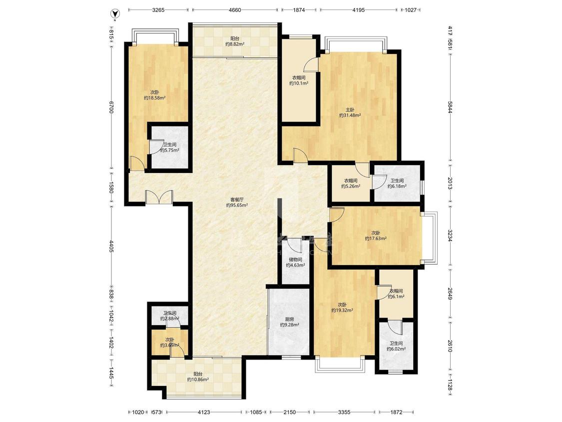 整租·敏捷畔海御峰花园(A区)