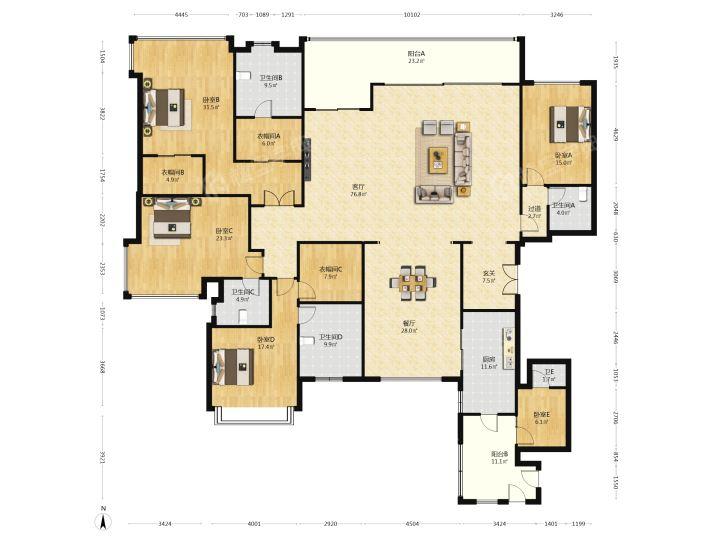 整租·保利天悦