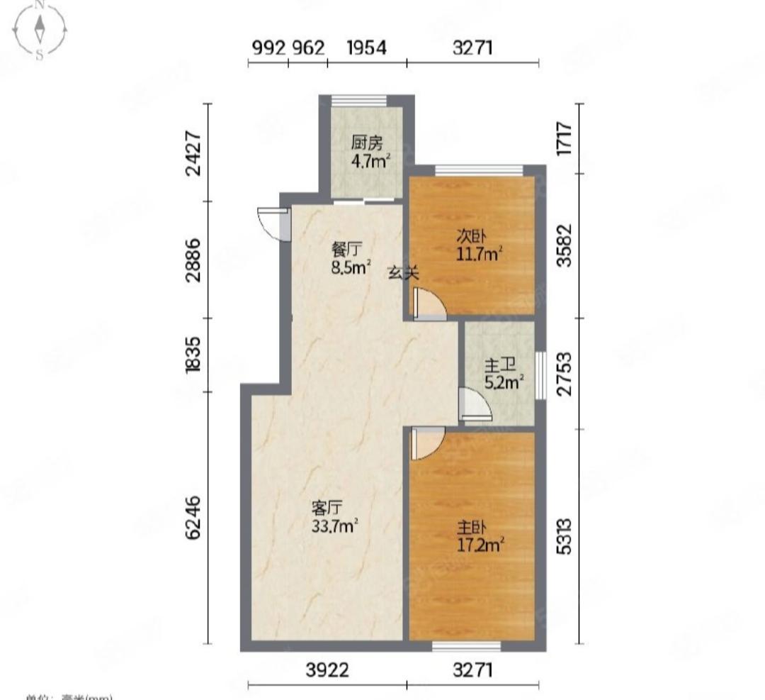 整租·棘洪滩港北小区