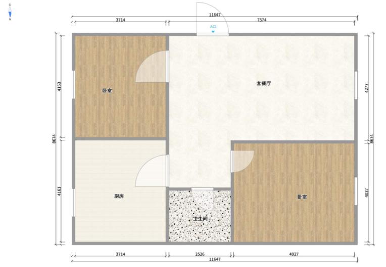 整租·军安小区