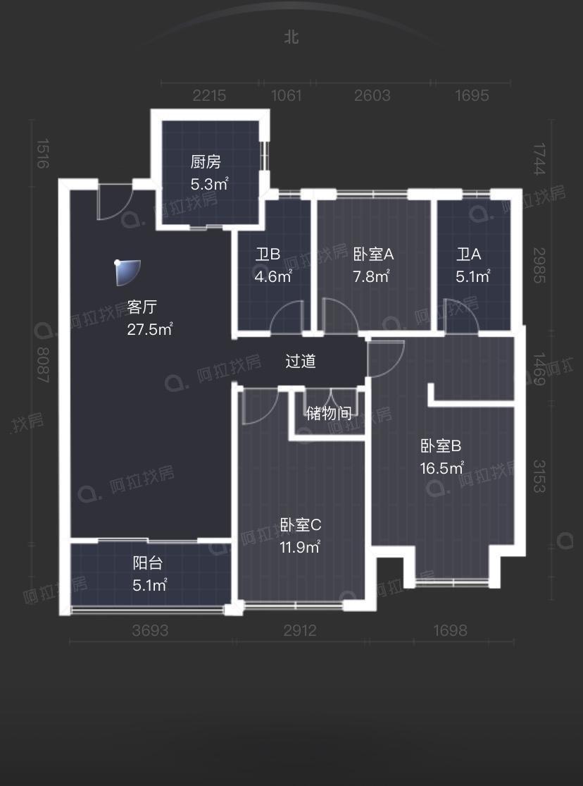 整租·海曙金茂府