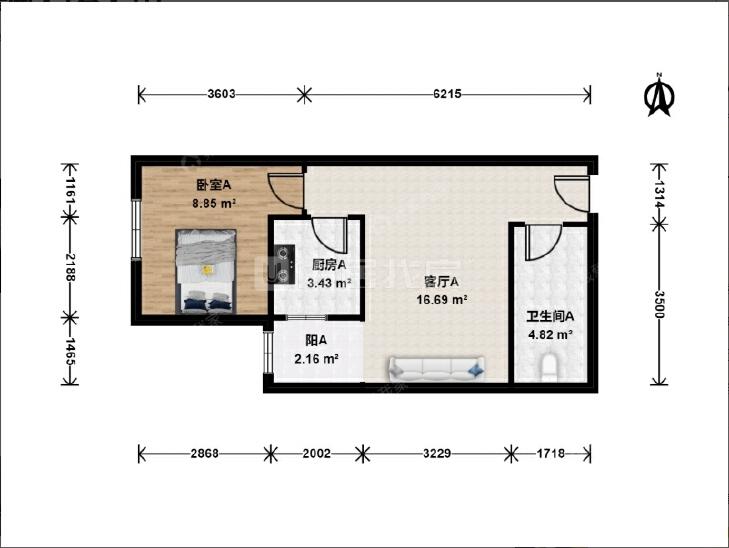合租·金隅丽景园