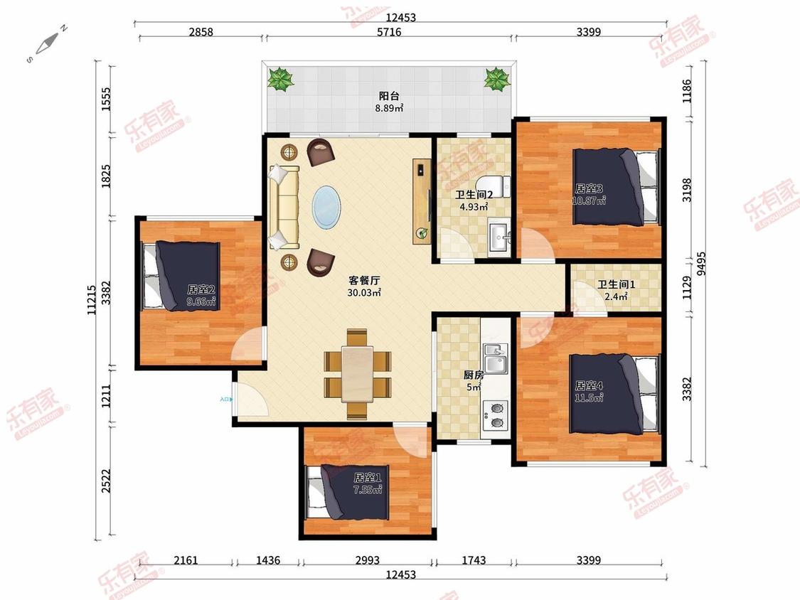 整租·创城宜城风景