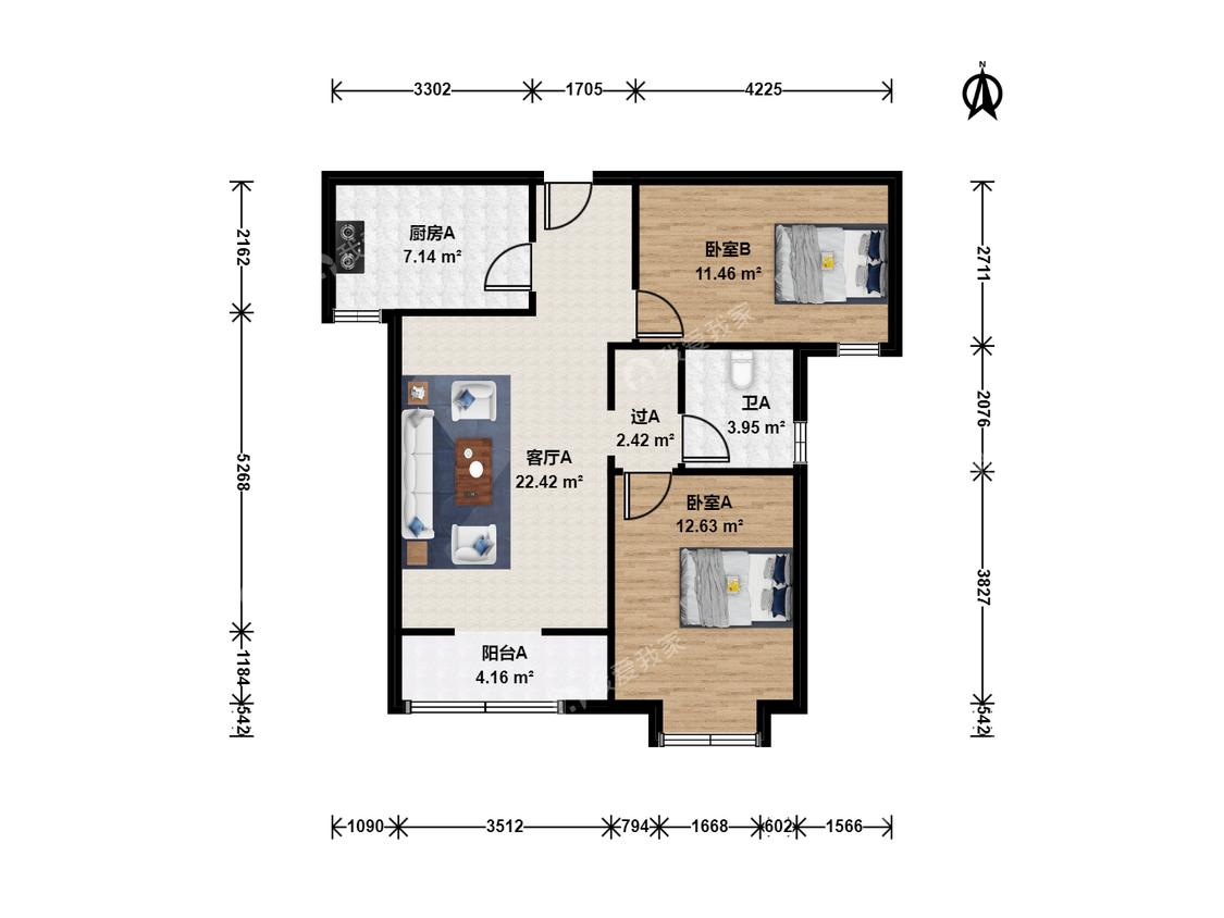 整租·宜禾红橡公园(美韵园)