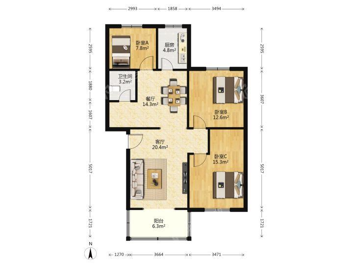 整租·西航花园