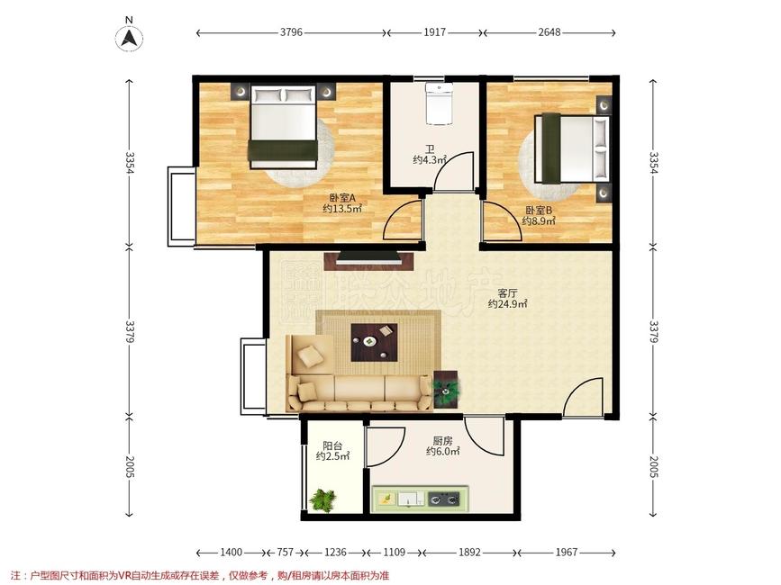 整租·金融街金色漫香郡(北区)