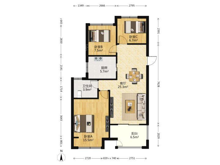 整租·绿地21城(繁华里)