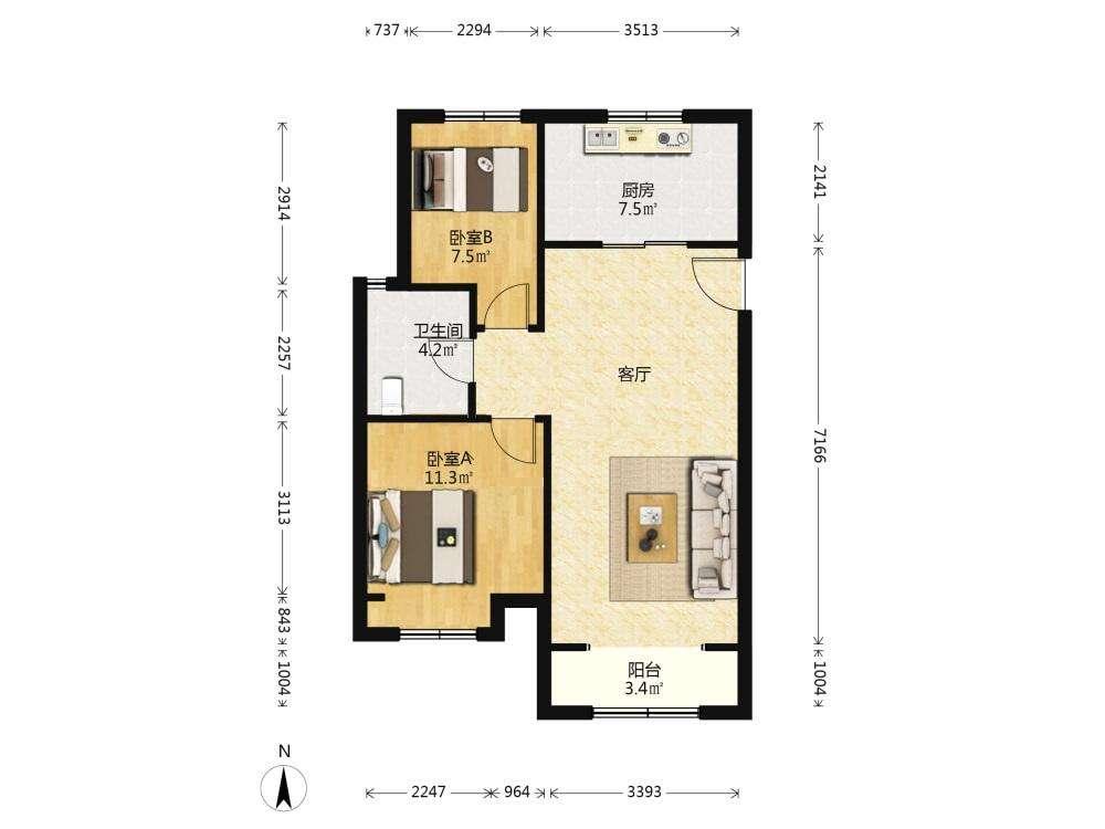 整租·锦绣城(三期锦绣华府)