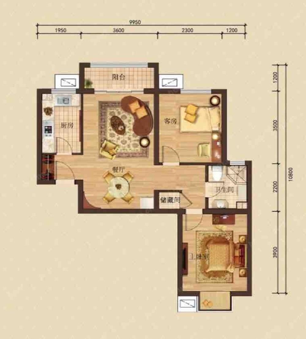 整租·珠光逸景家园(二号院)