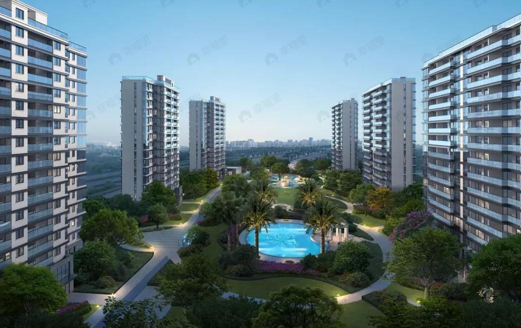 新湖曦湾春晓效果图