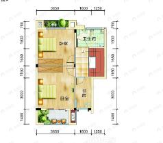 青霞山水卡伦德拉小镇3室2厅2卫户型图