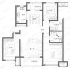 融创臻阅3室2厅2卫户型图