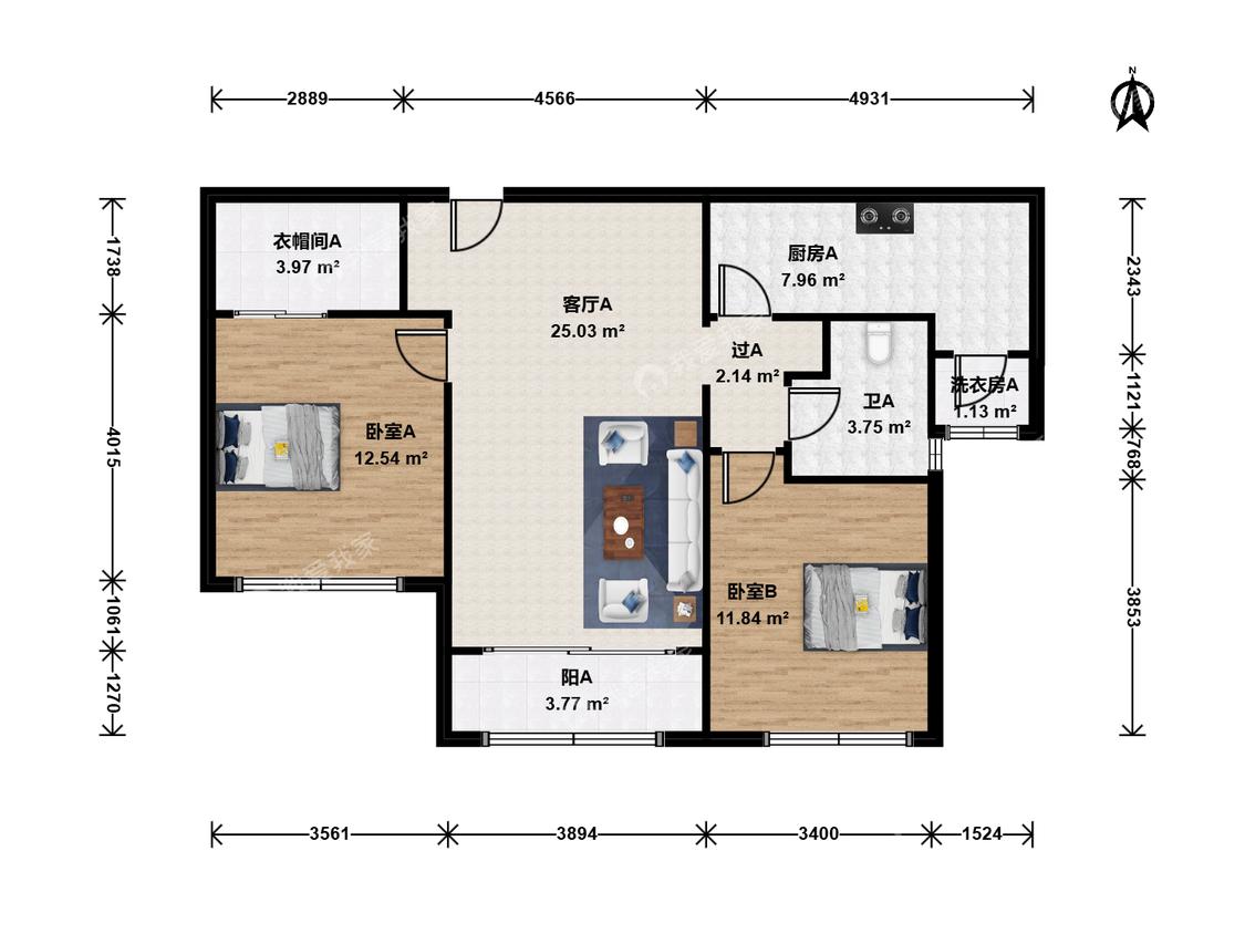 整租·惠灵顿海上花苑