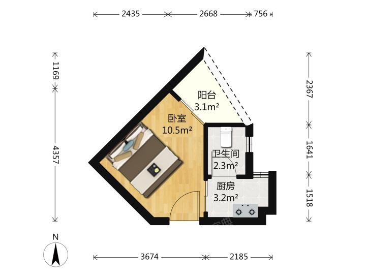 整租·京基御景华城