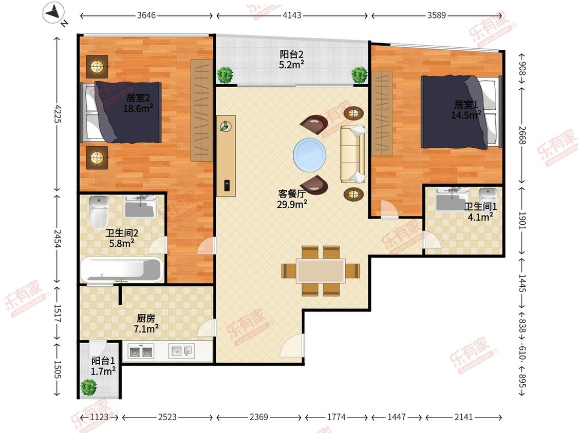 整租·卓越前海壹号