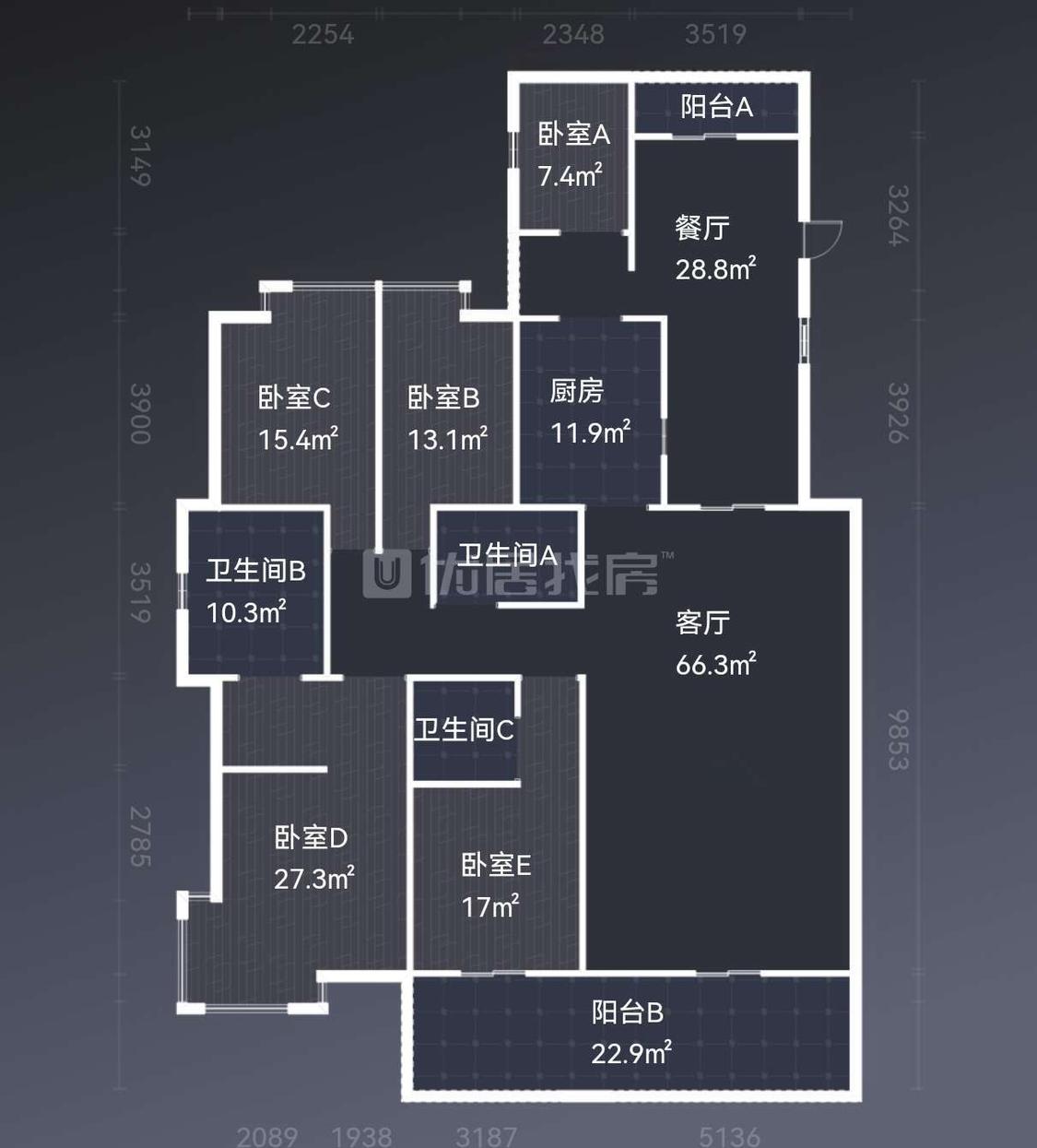 整租·世纪俊园(星雅俊园)