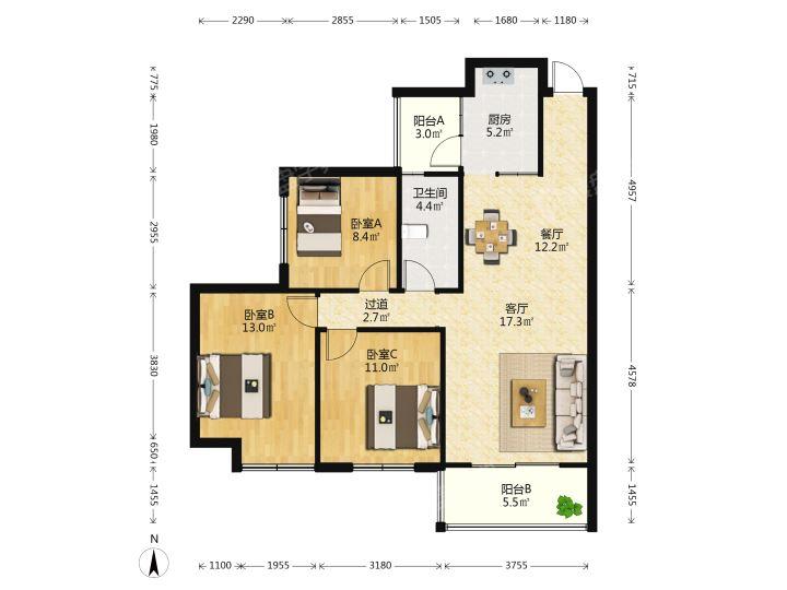 整租·在水一方