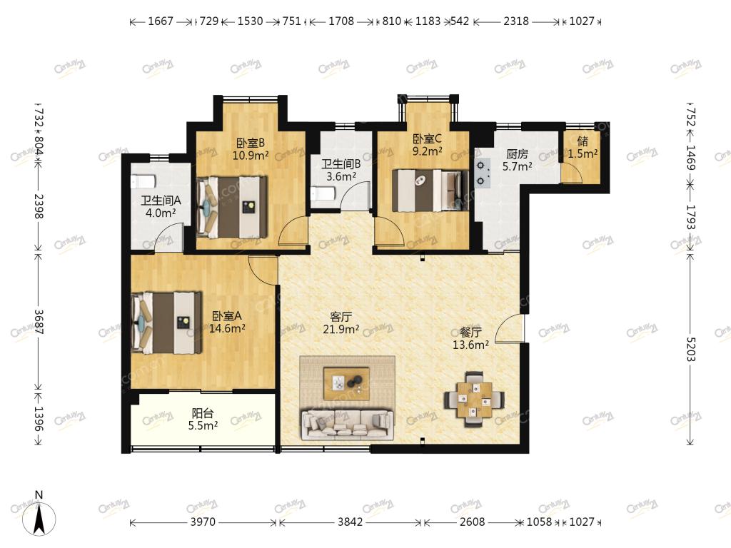 整租·双桂小区