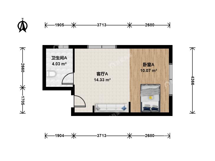 整租·首城国际(北区)