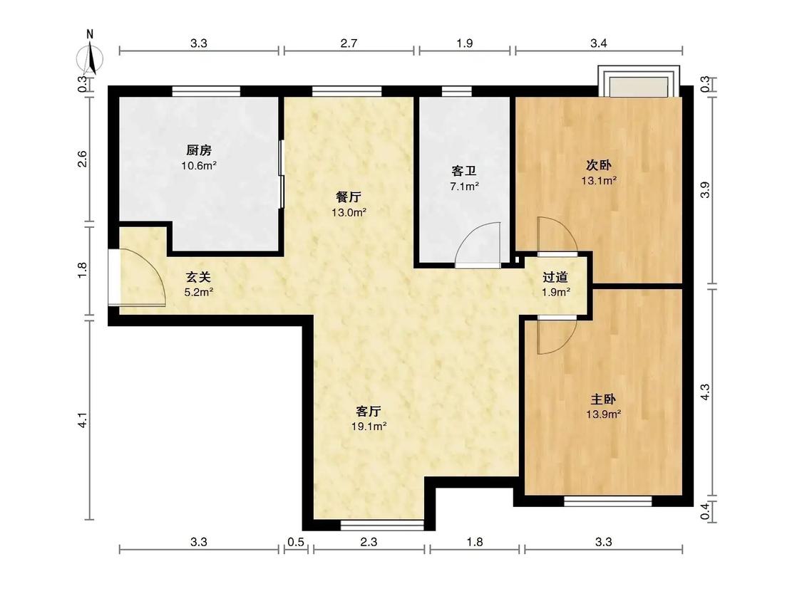 整租·远洋城(滨悦花园)