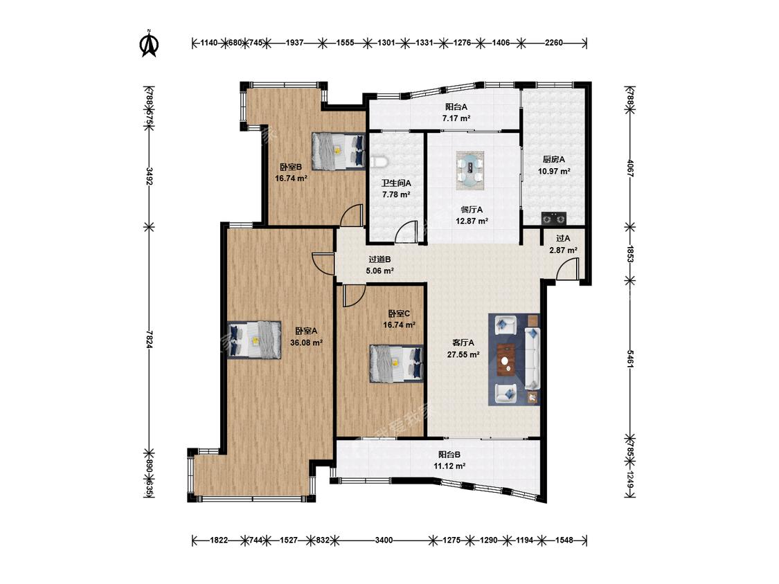 整租·万欣翠园