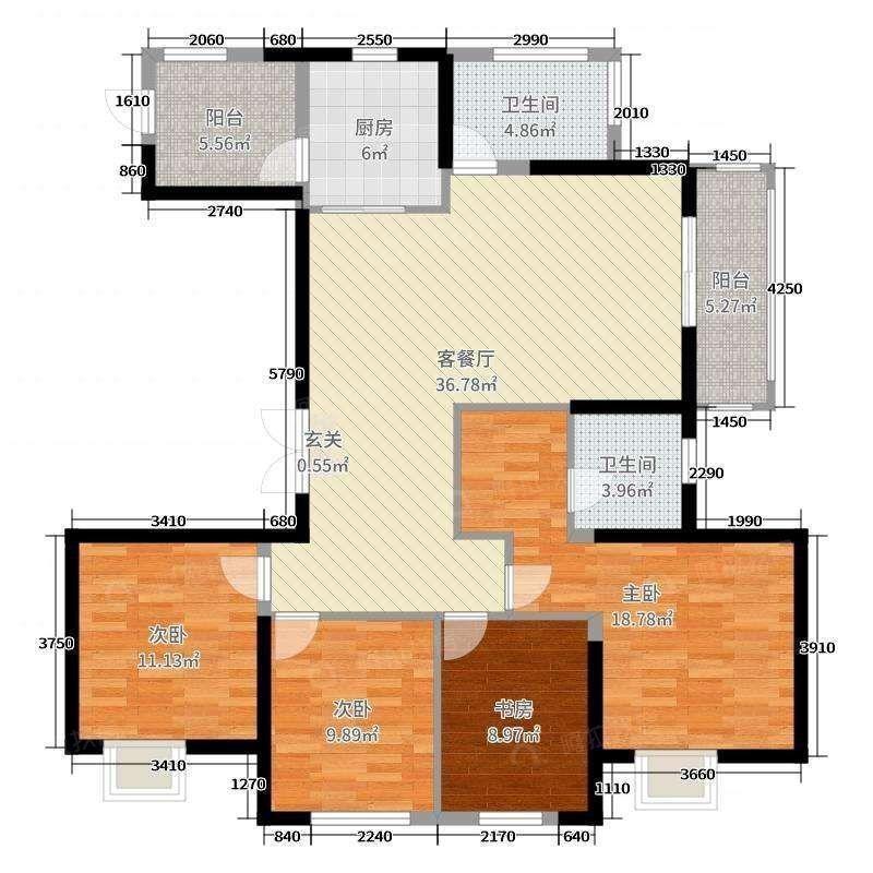整租·中国铁建青秀澜湾