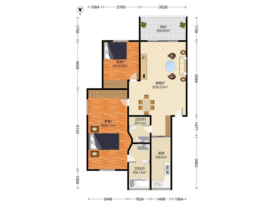 整租·天湖新村