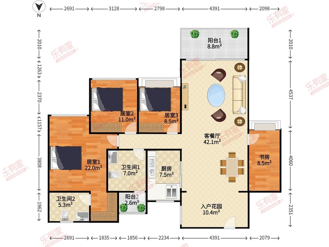 整租·佳兆业可园(六期)