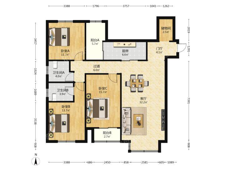 整租·华远君城