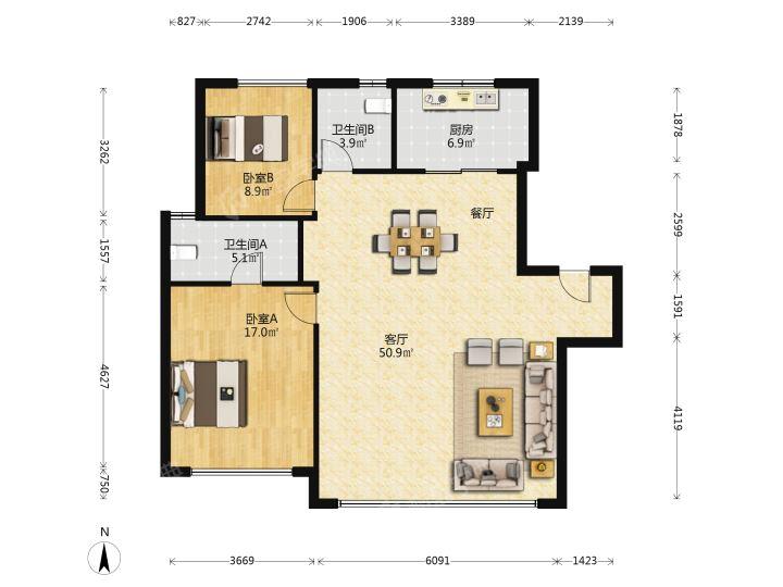 整租·绿城西安和庐小区
