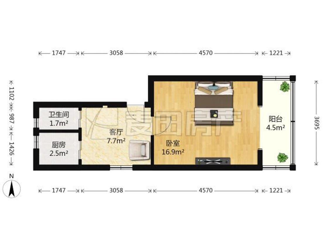整租·北大燕北园