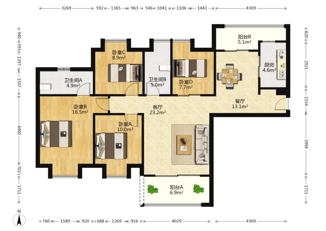 整租·中海锦城国际