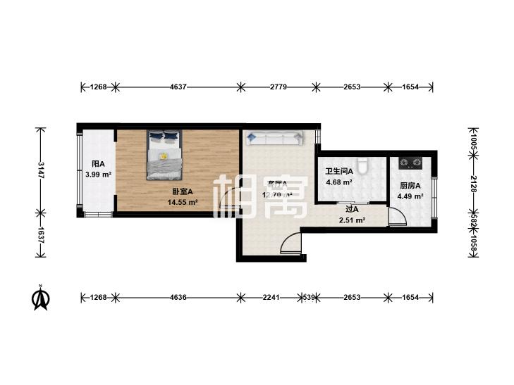 整租·凌兆七村