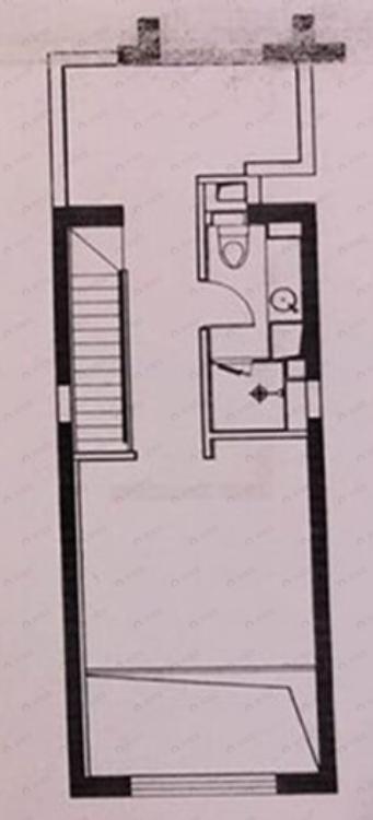 奕聪花园2室2厅2卫户型图