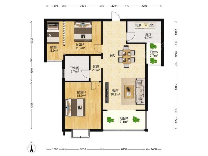 整租·天一尊邸