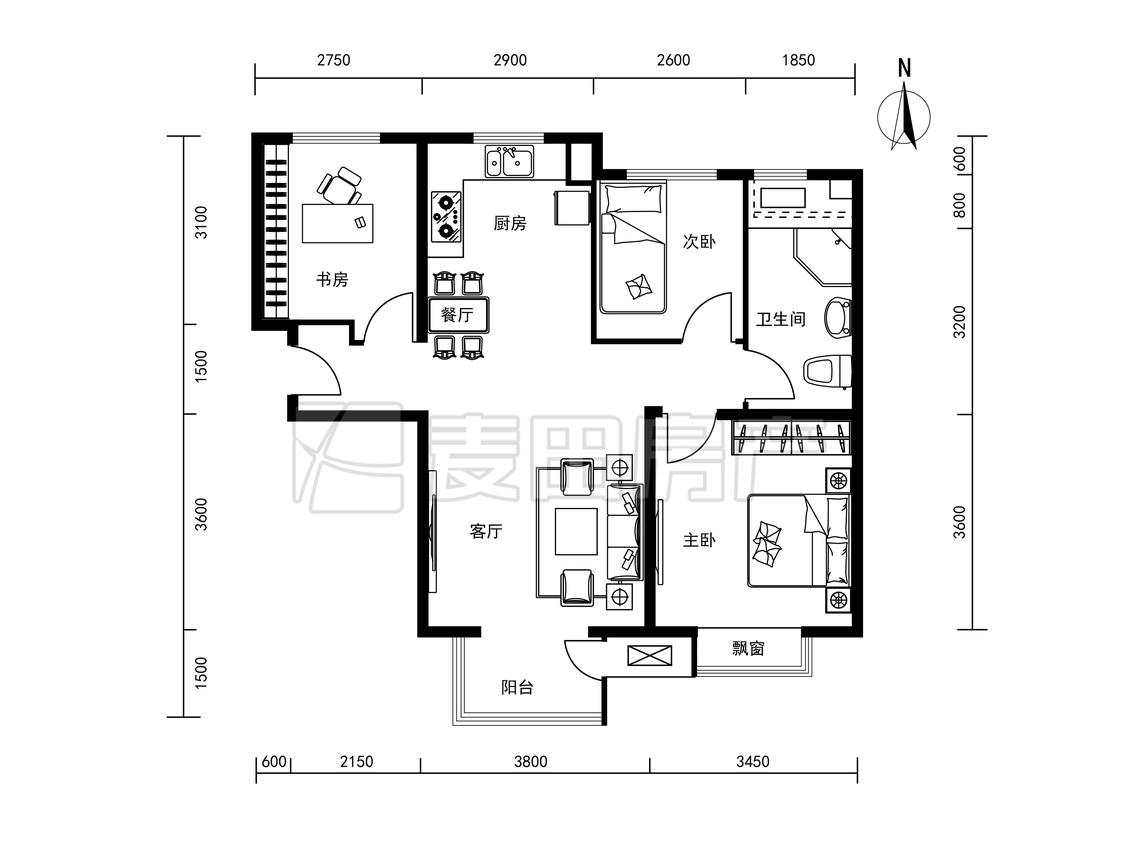 整租·太阳公元(北区)
