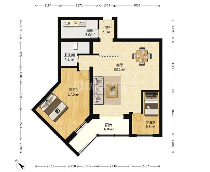 合租·望京西园(四区)