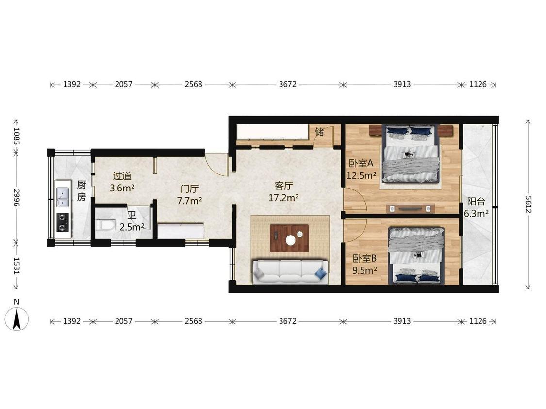 整租·苏园小区