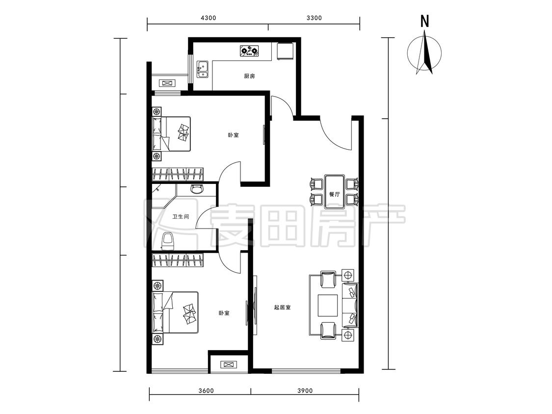 整租·融科橄榄城(二期)
