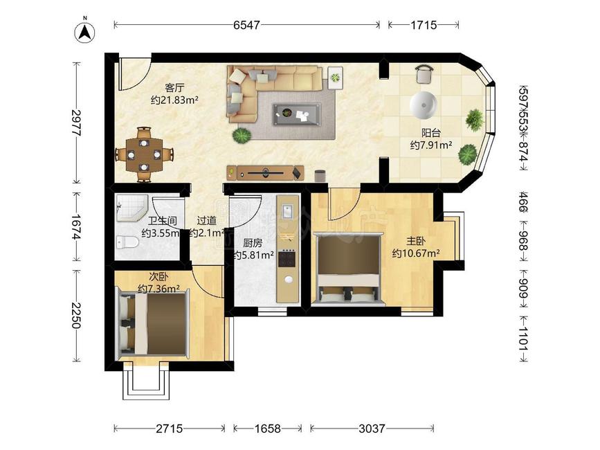 整租·海悦公馆