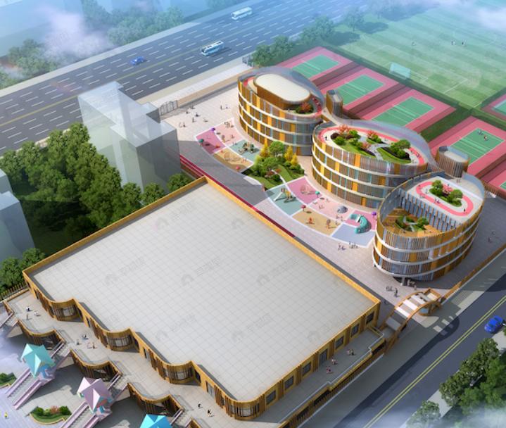 怀远西市商铺效果图